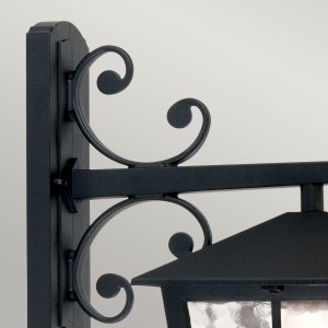 Kinkiet zewnętrzny Elstead Lighting Canterbury BL52M-BLACK IP43 czarny aluminium.