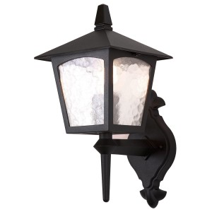 Lampa ścienna Kinkiet zewnętrzny Elstead Lighting York BL5-BLACK IP43 1xE27 Aluminium Czarny