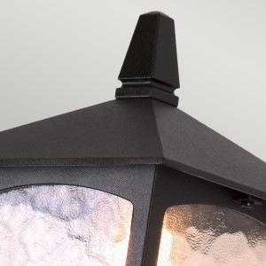 Kinkiet zewnętrzny Elstead Lighting York BL5-BLACK aluminiowy czarny.