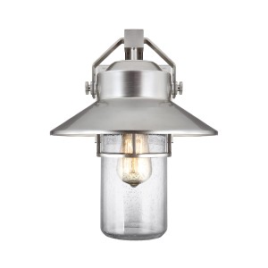 Nowoczesny kinkiet zewnętrzny Elstead Lighting Boynton FE-BOYNTON2-M IP44 1xE27 stalowy.