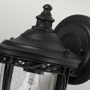 Kinkiet zewnętrzny Elstead Lighting English Bridle FE-EB2-S-BLK czarny IP44.