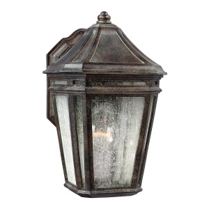 Lampa ścienna Kinkiet zewnętrzny Elstead Lighting Londontowne FE-LONDONTOWNE IP44 1xE27 Stal Brązowy