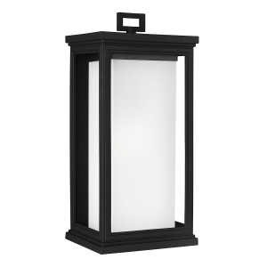 Lampa ścienna Kinkiet zewnętrzny Elstead Lighting Roscoe FE-ROSCOE-L IP44 1xE27 Stal Czarny