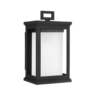 Kinkiet zewnętrzny Elstead Lighting Roscoe FE-ROSCOE-S IP44 1xE27 Stal Czarny.