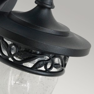 Kinkiet zewnętrzny Elstead Lighting Burford GZH-BF2 IP44 czarny.