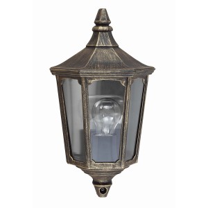 Lampa ścienna Kinkiet zewnętrzny Elstead Lighting Cricklade GZH-CKL7 IP44 1xE27 Aluminium Czarny