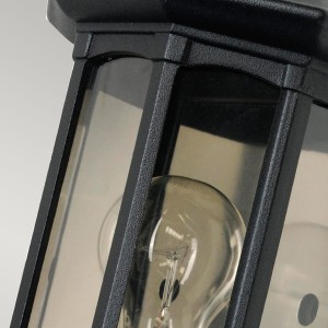 Kinkiet zewnętrzny Elstead Lighting Newbury GZH-NB7 IP44 1xE27 Aluminium Czarny.