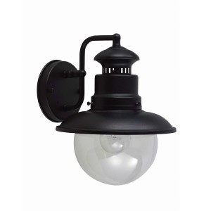 Lampa ścienna Kinkiet zewnętrzny Elstead Lighting Shipston GZH-SHIP2 IP44 1xE27 Aluminium Czarny