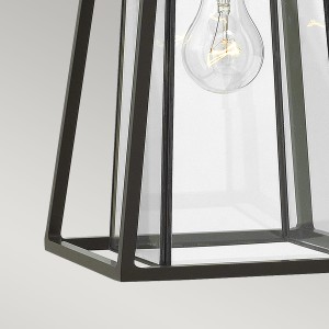 Kinkiet zewnętrzny Elstead Lighting Walker HK-WALKER2-M IP44 1xE27 Aluminium Brązowy.