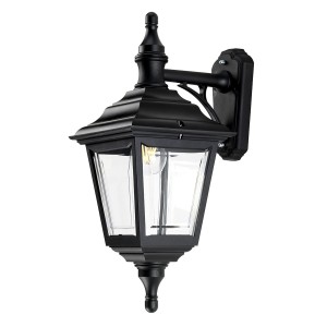 Lampa ścienna Kinkiet zewnętrzny Elstead Lighting Kerry KERRY-WALL IP44 1xE27 Tworzywo Czarny