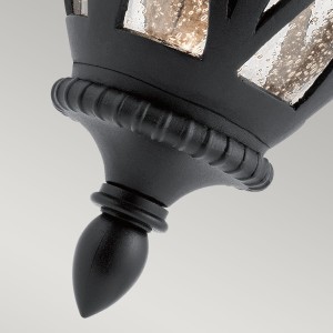 Czarny kinkiet zewnętrzny Elstead Lighting Admirals Cove.
