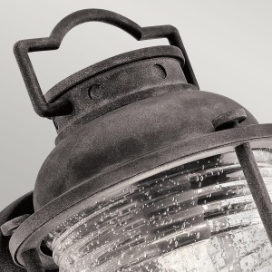 Kinkiet zewnętrzny Elstead Lighting Ashland Bay KL-ASHLANDBAY2-M IP44 1xE27 detal.