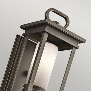Kinkiet zewnętrzny Elstead Lighting South Hope KL-SOUTH-HOPE-S IP44 brązowy.
