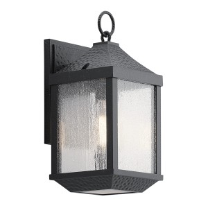 Kinkiet zewnętrzny Elstead Lighting Springfield KL-SPRINGFIELD-S IP44 czarny.
