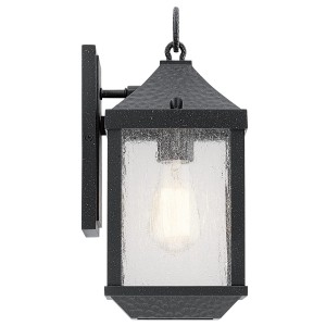 Kinkiet zewnętrzny Elstead Lighting Springfield czarny IP44 E27 aluminium.