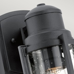 Kinkiet zewnętrzny Elstead Lighting Suri KL-SURI-S IP44, czarny, jednopłomienny.