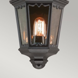 Kinkiet zewnętrzny Elstead Lighting Medstead MD7-BLACK IP43 czarny.