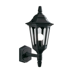 Lampa ścienna Kinkiet zewnętrzny Elstead Lighting Parish PRM1-BLACK IP44 1xE27 Aluminium Czarny