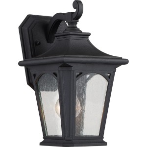 Lampa ścienna Kinkiet zewnętrzny Elstead Lighting Bedford QZ-BEDFORD2-S IP44 1xE27 Tworzywo Czarny