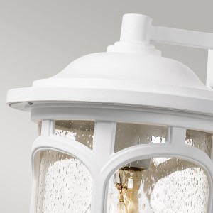 Kinkiet zewnętrzny Elstead Lighting Marblehead QZ-MARBLEHEAD-M-WHT IP44 1xE27 biały