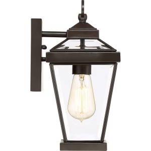 Kinkiet zewnętrzny Elstead Lighting Ravine QZ-RAVINE2-S IP44 1xE27 Mosiądz Brązowy