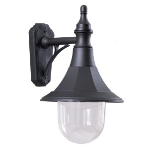 Kinkiet zewnętrzny Elstead Lighting Shannon SHANNON-DOWN IP44 czarny.
