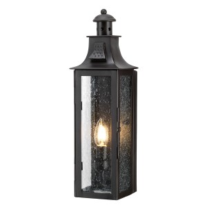 Lampa ścienna Kinkiet zewnętrzny Elstead Lighting Stow STOW IP44 1xE27 Stal Brązowy