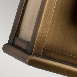 Kinkiet zewnętrzny Elstead Lighting St Pauls ST-PAULS-BRASS IP44 mosiądz.