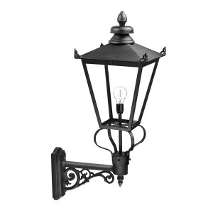 Lampa ścienna Kinkiet zewnętrzny Elstead Lighting Wilmslow WSLB1-BLACK IP23 1xE27 Aluminium Czarny