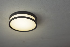 Lampa stropowa Lutec Rola 6382201012 IP54 LED Aluminium Czarna