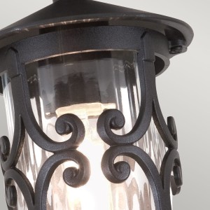 Lampa stropowa Elstead Lighting Hereford BL13A-BLACK IP23 czarna z żarówką E27.