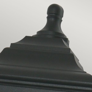 Lampa stropowa Elstead Lighting Kerry KERRY-FLUSH IP44 czarna.