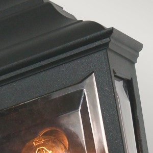 Lampa stropowa Elstead Lighting Kerry KERRY-FLUSH IP44 1xE27 czarna