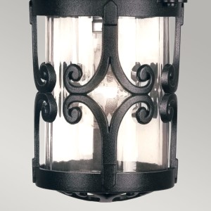 Lampa stropowa wisząca Elstead Lighting Hereford BL13B-BLACK IP23 E27 Aluminium Czarna.