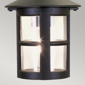 Lampa stropowa wisząca Elstead Lighting Hereford BL21B-BLACK IP43 Aluminium Czarny.