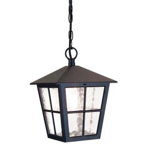 Lampa stropowa Elstead Lighting Canterbury BL48M-BLACK IP43 1xE27 czarna.
