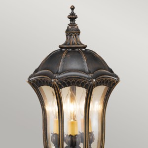 Lampa stropowa wisząca Elstead Lighting Baltimore BT8-M IP23, stal brązowy.