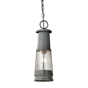 Lampa stropowa wisząca Elstead Lighting Chelsea Harbor FE-CHELSEAHBR8 IP23 1xE27 Aluminium Srebrny.