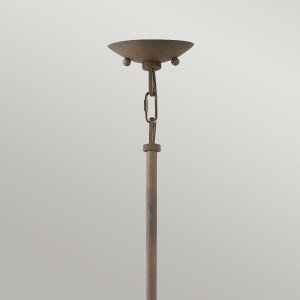 Lampa stropowa wisząca Elstead Lighting Carson HK-CARSON-3P IP44, stal.