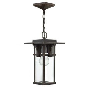 Lampa stropowa wisząca Elstead Lighting Manhattan HK-MANHATTAN8-S IP23 1xE27 Aluminium Brązowy.