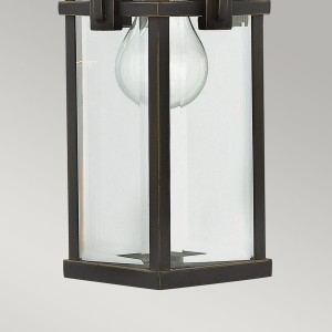 Lampa stropowa wisząca Elstead Lighting Manhattan HK-MANHATTAN8-S IP23 aluminium brązowy.