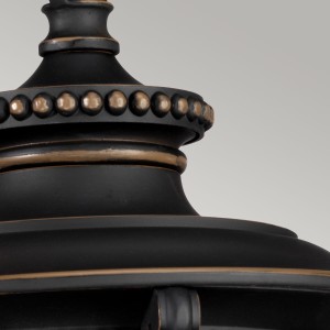 Lampa stropowa wisząca Elstead Lighting Luverne KL-LUVERNE8-M brązowy stal detal.
