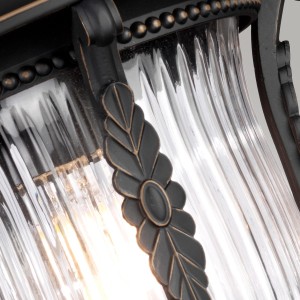 Dekoracyjny detal lampy stropowej wiszącej Elstead Lighting Luverne KL-LUVERNE8-M IP23.