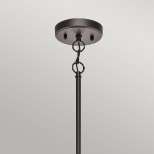 Lampa stropowa wisząca Elstead Lighting Lyndon KL-LYNDON-5P-AZ IP44 detail.