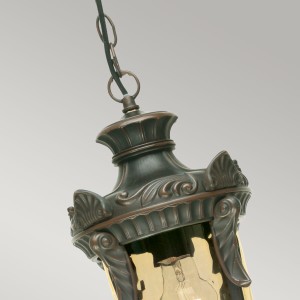 Lampa stropowa wisząca Elstead Lighting Philadelphia PH8-M-OB IP44 1xE27 Metal Brązowy.