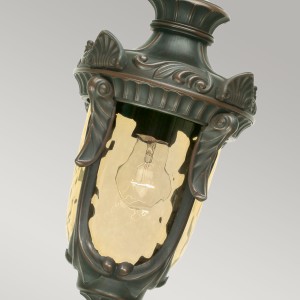 Lampa stropowa wisząca Elstead Lighting Philadelphia PH8-M-OB IP44 brązowa metalowa.