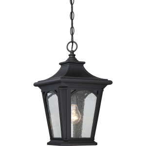 Lampa stropowa wisząca Elstead Lighting Bedford QZ-BEDFORD8-S czarna.
