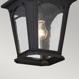 Lampa stropowa wisząca Elstead Lighting Bedford QZ-BEDFORD8-S czarny.