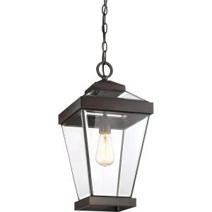 Lampa stropowa wisząca Elstead Lighting Ravine QZ-RAVINE8-L IP23 1xE27 Mosiądz Brązowy.