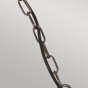 Łańcuch Lampa stropowa wisząca Elstead Lighting Sheldon SHELDON-CH-BR Mosiądz.